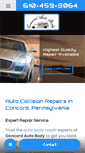 Mobile Screenshot of concordvillesbestautobody.com